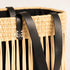 Handmade Wicker Tote Bag | Openwork Basket with Drawstring