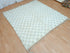 Handmade Tufted Beni Ourain Checkered Moroccan Wool Rug
