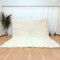 Handmade Tufted Beni Ourain Checkered Moroccan Wool Rug