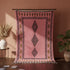 Custom Pink Moroccan Rug - Beni Ourain Style Rug