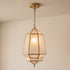 Handmade Moroccan Brass Lamp with Milky Glass - Home Decor (pl-2020)