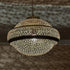 Handmade Moroccan Brass Pendant Light – Boho Ceiling Fixture (PL 1065)