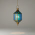 Illuminate your sanctuary with the enchanting glow of a Handmade Moroccan Stained Glass Lantern.
