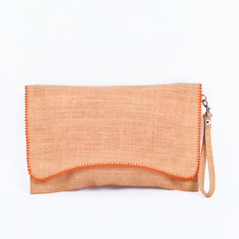 Boho Jute Clutch Handbag – Perfect for Summer Getaways & Wedding Gifts