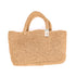 Khaki Large Raffia Croched Bag – Stylish Beach Essential