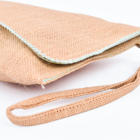 Artisan Jute Clutch Handbag – Perfect for Bridesmaids & Getaways