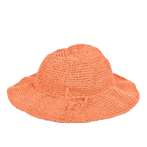 Raffia Beach Croched Hat – Handmade Vacation-Ready Sun Accessory!