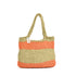 Beach Raffia Crocheted Tote Bag - Spacious Vacation Tote