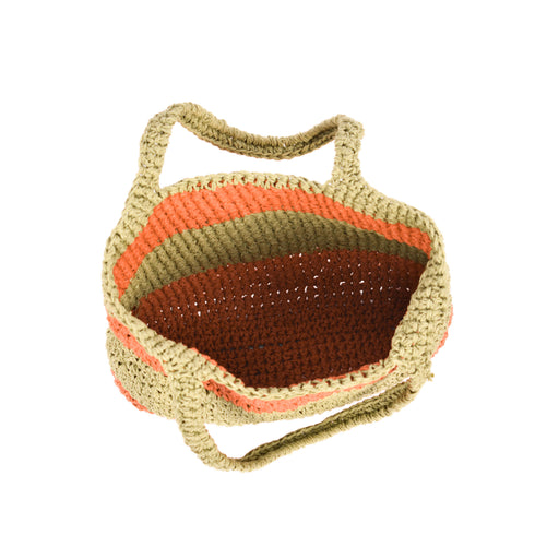 Beach Raffia Crocheted Tote Bag - Spacious Vacation Tote