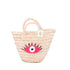 Handwoven Eye Straw Basket – Boho Tote Bag