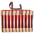 Handwoven French Basket With Blue Stripe - Eco-Friendly & Versatile Tote
