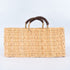 Straw Market Reed Gardener’s Long Basket - Perfect for Beach & Shopping