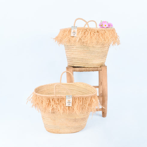 Boho Fringed Raffia Tote – The Perfect Beach, Picnic & Vacation Getaway Bag