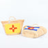 Stylish New Mexico Flag - Straw Basket with Vibrant Embroidery 🌵