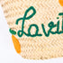 La Vita È Bella Oranges Basket | Handwoven Summer Tote of Joy 🍊