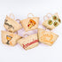 Hot Dogs Sandwiches Basket – Embroidered Straw Tote for Spring Picnics & Party Bars