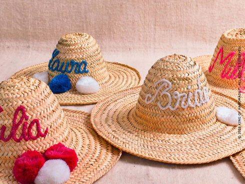 Style, Sun Protection, Memories: Your High-Benefit Personalized Straw Beach Hat!