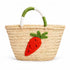 Kids Halloween Straw Basket – Carrot Embroidered Trick-or-Treat Tote