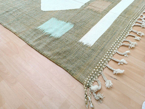 Kilim Area Rug - Handmade Moroccan Flatweave Berber Rug