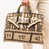 Large Jute Weekender Bag – Moroccan Travel Tote