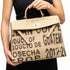 Moroccan Jute Tote Bag | Natural Travel Handbag