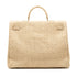 Moroccan Jute Tote Bag | Natural Travel Handbag