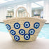 Large Evil Eye Straw Beach Bag | Multiple Eye Design