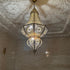 Large Moroccan brass chandelier lighting , Moroccan bronze light (PL 10014)