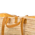 Yellow Large Beach bag - Handwoven