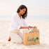 Lucky Shamrock Straw Bag – Embroidered Clover Tote for Spring & Lucky Days 🍀