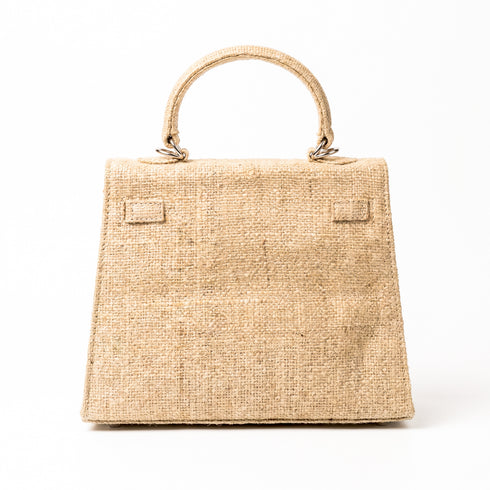 Handmade Jute Handbag | Luxury Woven Crossbody Purse