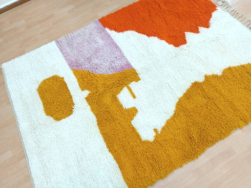 Magnificent Handmade Berber Rug | Custom Moroccan Wool Carpet