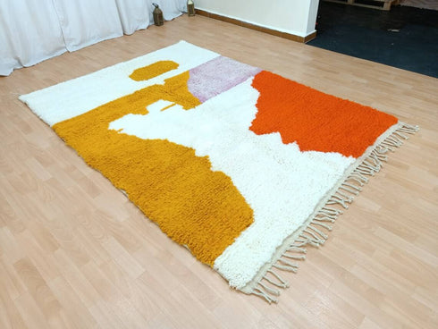Magnificent Handmade Berber Rug | Custom Moroccan Wool Carpet