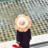 Straw Fringed Raffia Hat - Beach hat