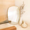Elegant Asymmetrical Brass Wall Mirror - Modern Decorative Accent (MR 1002)