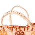 Floral Charm Straw Bag - Flowers Bloom Embroidery Picnic Tote