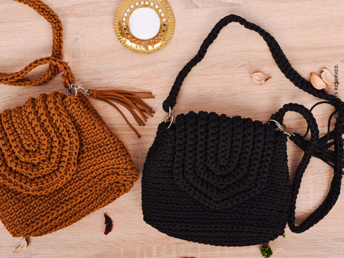 Minimalistic Crochet Tote Bag - Fashion, Aesthetic and Practical