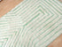 Modern Moroccan Tufted Wool Rug | Green & White Handmade Carpet