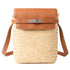 Moroccan Crossbody Bag with Leather Flap | Messenger Purse