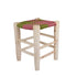 Moroccan Handmade Stool with Braided Rope Seat