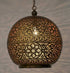 Moroccan Brass Ceiling Light – Handcrafted Lantern Lamp (PL 1086)