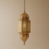 Handmade Moroccan Brass Pendant Lamp Bohemian Riad Lantern (pl-2023)