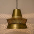 Moroccan Brass Pendant Lamp – Handcrafted Boho Ceiling Light (PL 1084)