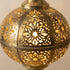 Moroccan Brass Table Lamp - Handcrafted Decorative Lantern