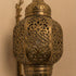 Moroccan Brass Wall Sconce - Handcrafted Shadow Lamp