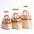 Moroccan Wicker Handbag – Hermès Inspired Handmade Bag with Braided Leather Handles