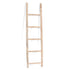 Moroccan Raw Wood Decorative Ladder – Handmade Natural Wood Accent for Boho Interiors