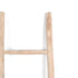 Moroccan Raw Wood Decorative Ladder – Handmade Natural Wood Accent for Boho Interiors