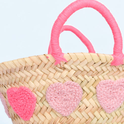 Mom’s Heartfelt Treasure - Handwoven Basket Bag Mother's Day Gift for Her