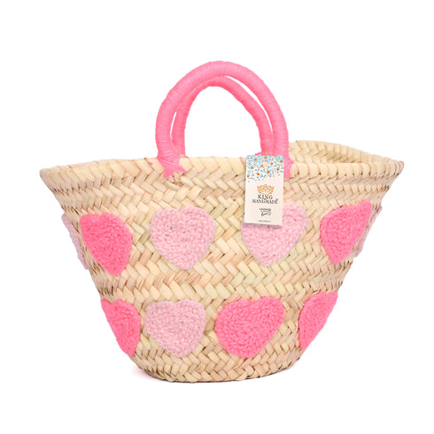 Mom’s Heartfelt Treasure - Handwoven Basket Bag Mother's Day Gift for Her